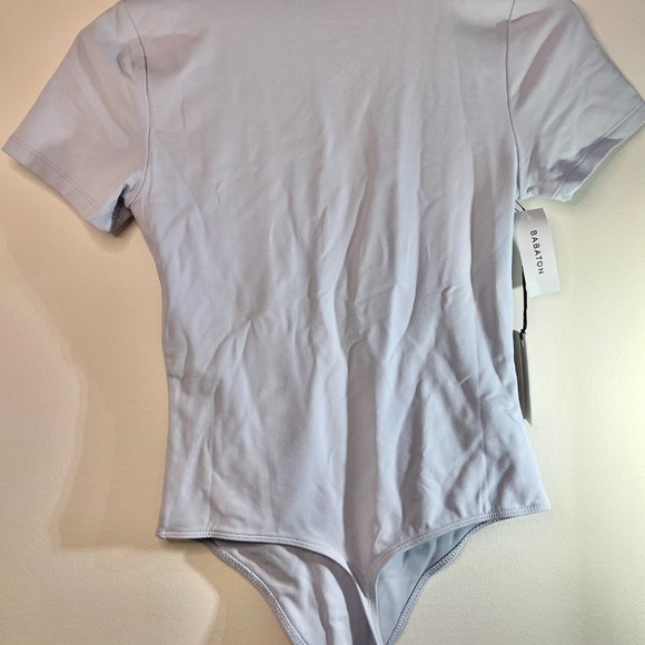 NWT Babaton COUNTOUR Crew Bodysuit - Cement Blue - Aritzia - Picture 5 of 7